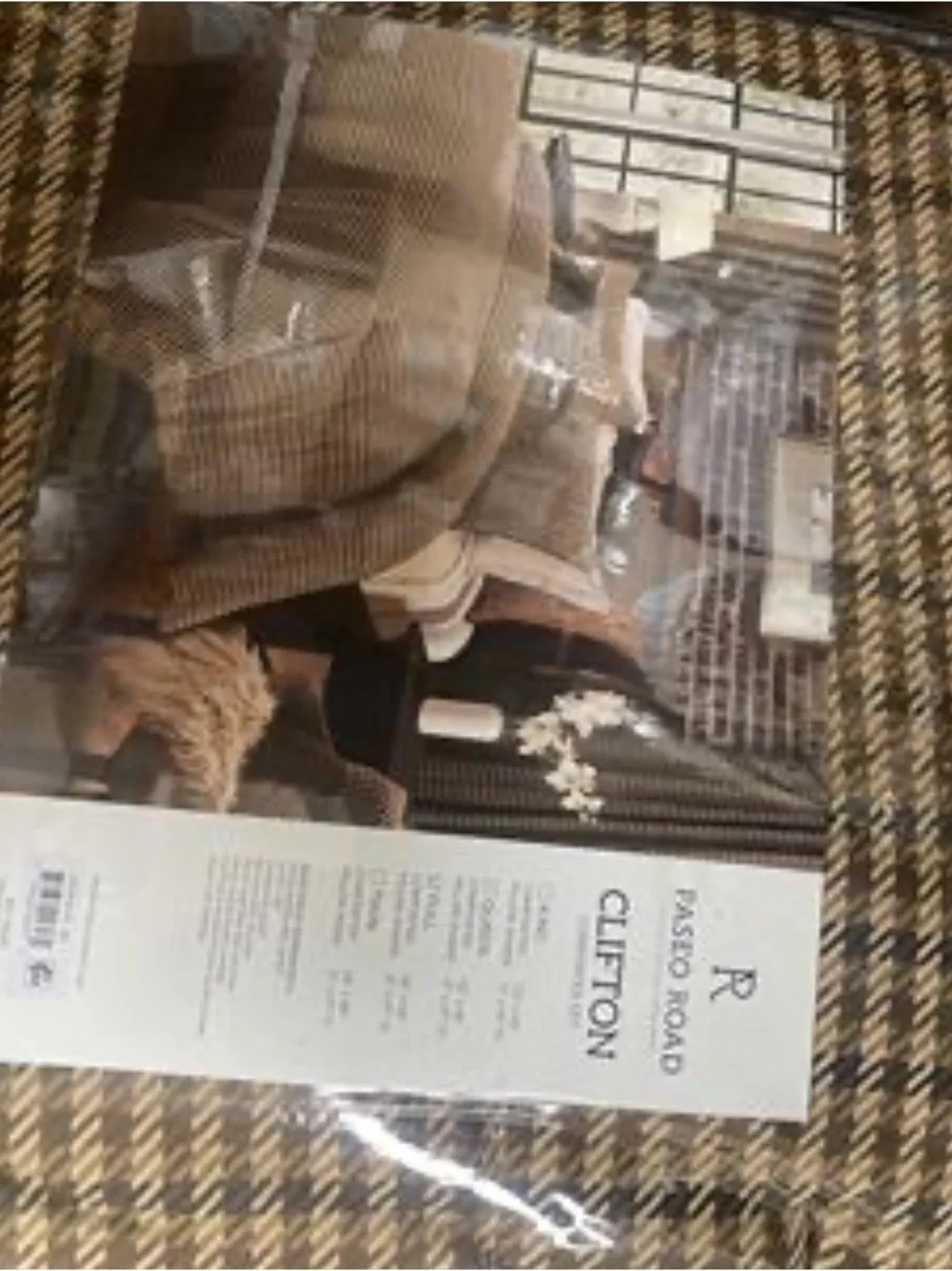 Paseo Road Clifton Woven Twill Plaid Cabin Lodge Bedding 3 Piece Comforter Full
